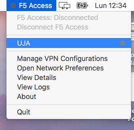 Nueva conexion VPN